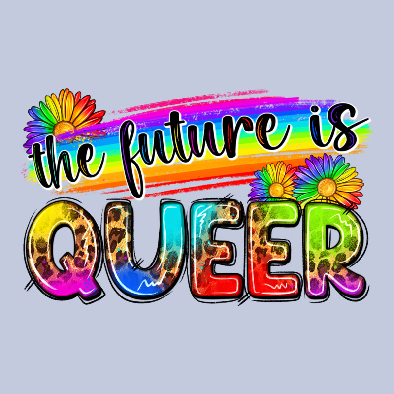 The Future Is Queer Long Sleeve Tee by Zillion Design Studio | Teevron