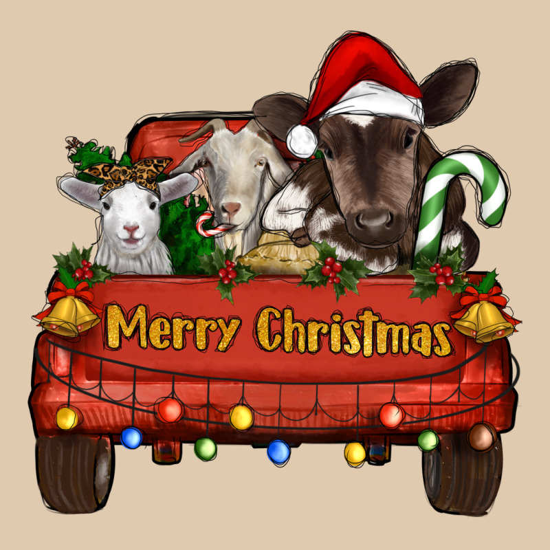 Merry Christmas Truck Animals Classic Tee by RanaPortraitStore | Teevron
