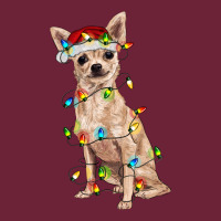 Chihuahua With Christmas Lights Long Sleeve Tee | Teevron