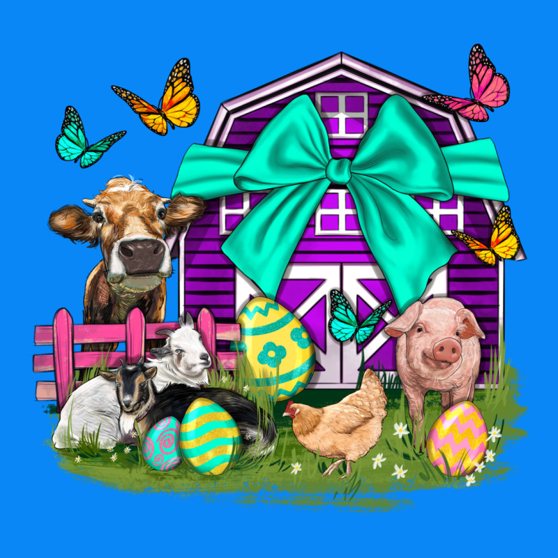 Easter Farm Animal Easter Day Zipper Hoodie by Neo Western | Teevron