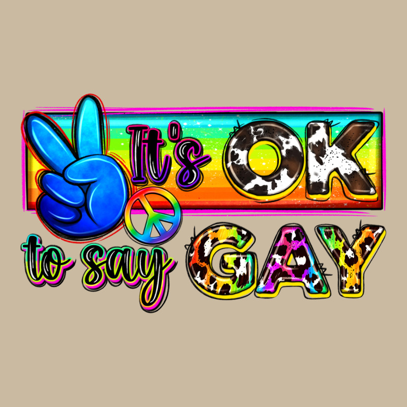 It's Ok To Say Gay Long Sleeve Tee by Zillion Design Studio | Teevron