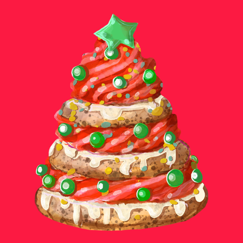 Red Christmas Cookie Cake Fa Element Zipper Hoodie by FaDigitalArtStudio | Teevron