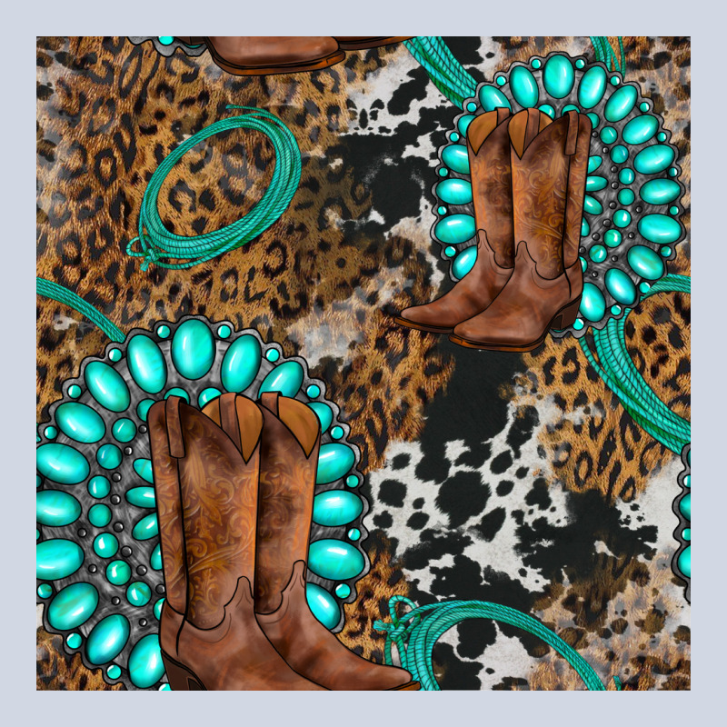 Cowboy Boot And Gemstone Premium Sweatshirt by BundleAndBundleShop | Teevron