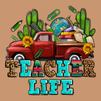 Teacher Life Western Truck And Books Heavyweight Hoodie | Teevron