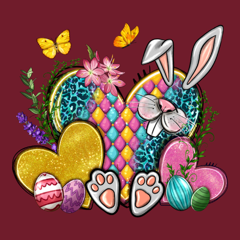 Easter Heart Easter Day Zipper Hoodie by Neo Western | Teevron