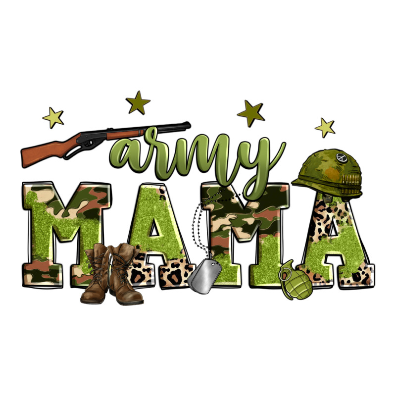 Army Mama Classic Tee by Zillion Design Studio | Teevron
