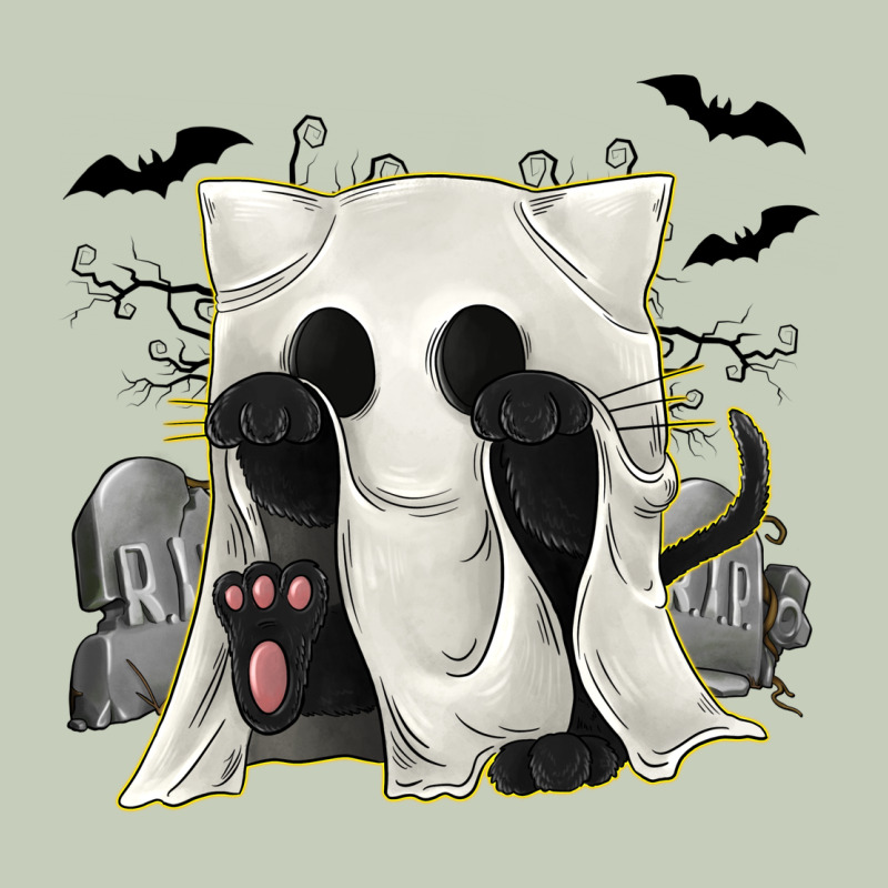 Ghost Cat Classic Tee by texasbilliewilder | Teevron