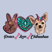 Peace Love Chihuahua Long Sleeve Tee | Teevron