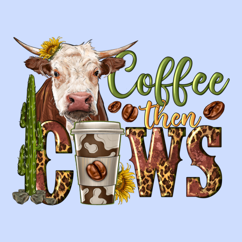 Coffee Then Cows Urban Heavy Tee by texasbilliewilder | Teevron
