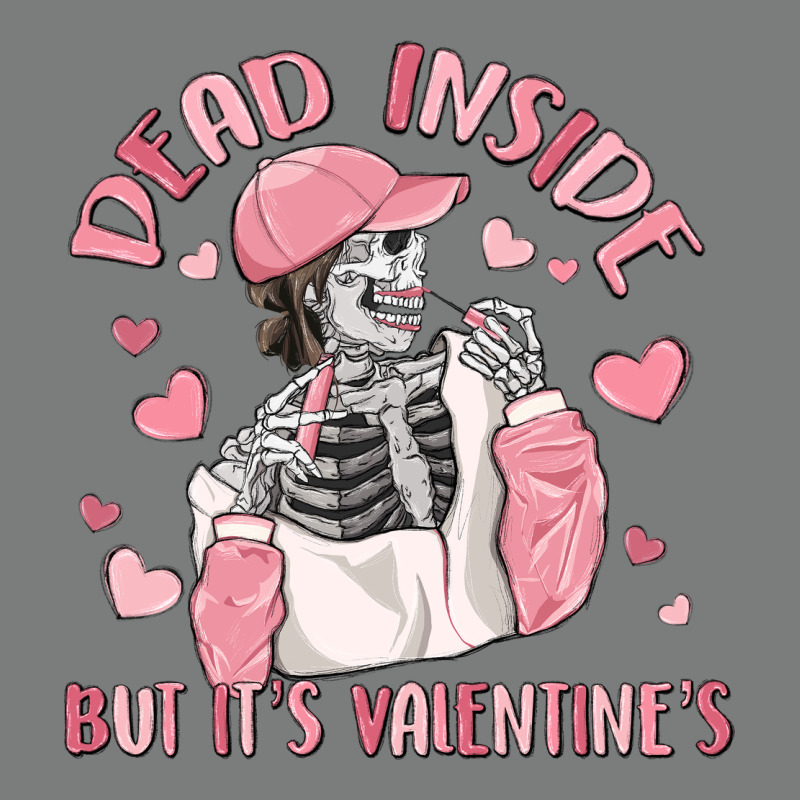Dead Inside But It's Valentine's Premium Hoodie by MaliasSmallBusiness | Teevron