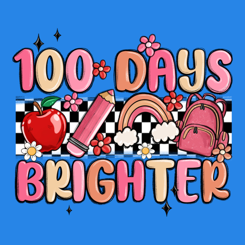 100 Days Brighter Premium Hoodie by MaliasSmallBusiness | Teevron
