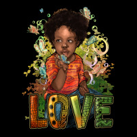 Black Afro Boy Love Urban Hoodie | Teevron