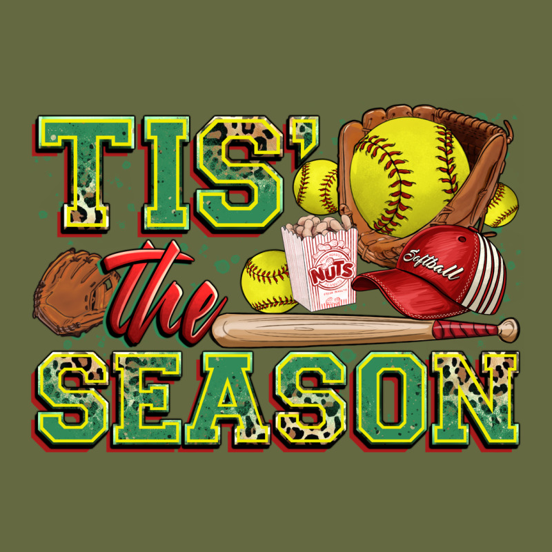 Tis' The Season Softball Long Sleeve Tee by Zillion Design Studio | Teevron