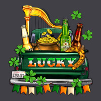 Lucky Truck With Flags And Beers Heavyweight Hoodie | Teevron