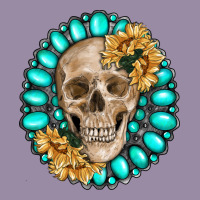 Skull With Gemstone And Sunflower Classic Tee | Teevron