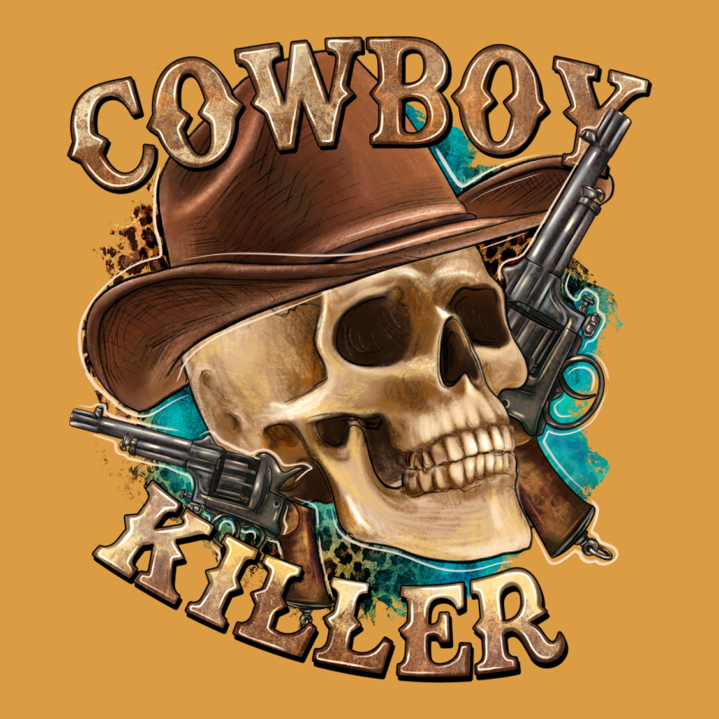 Cowboy Killer With Skull Urban Heavy Tee by texasbilliewilder | Teevron