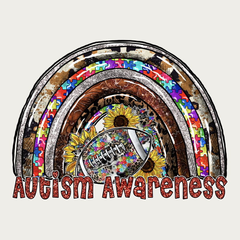Autism Avareness Football Zipper Hoodie by SublimationCraftShop | Teevron