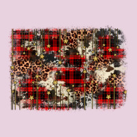 Christmas Leopard Cowhide Background Ladies Tee | Teevron