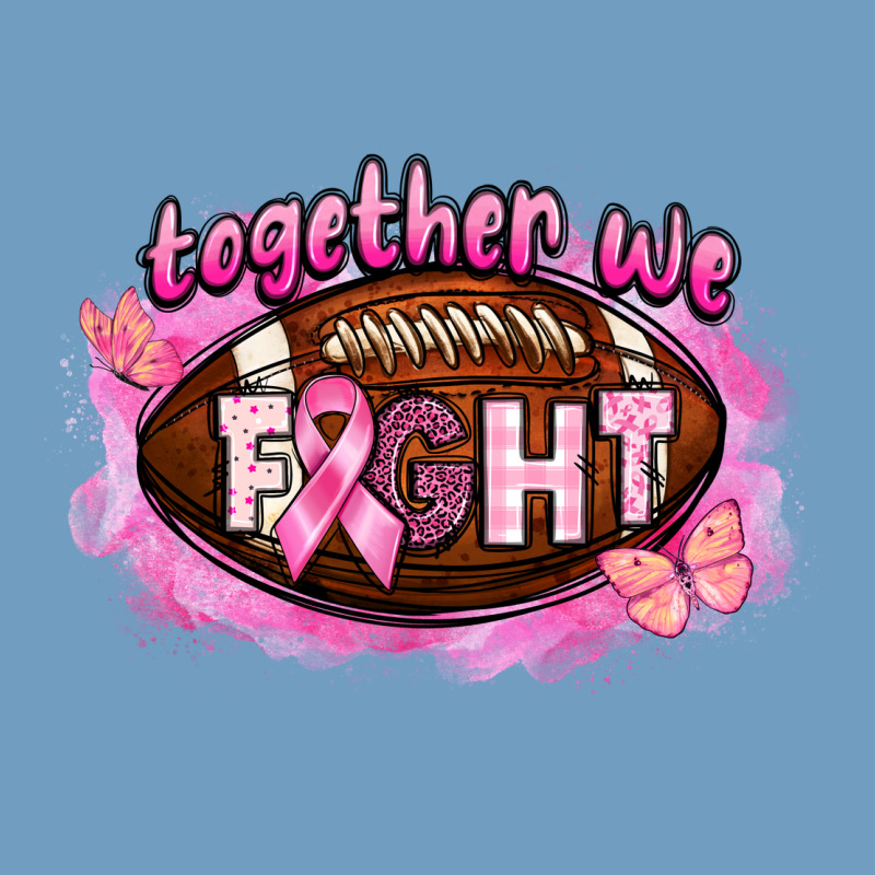 Together We Fight Football Urban Heavy Tee by BarkalooDesign | Teevron
