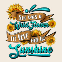She Was A Wild Flower In Love With The Sunshine Zipper Hoodie | Teevron