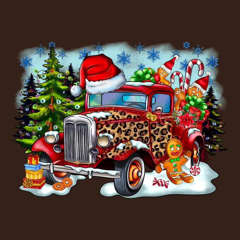Christmas Truck Heavy Core Tee by CowhideDigitalArt | Teevron