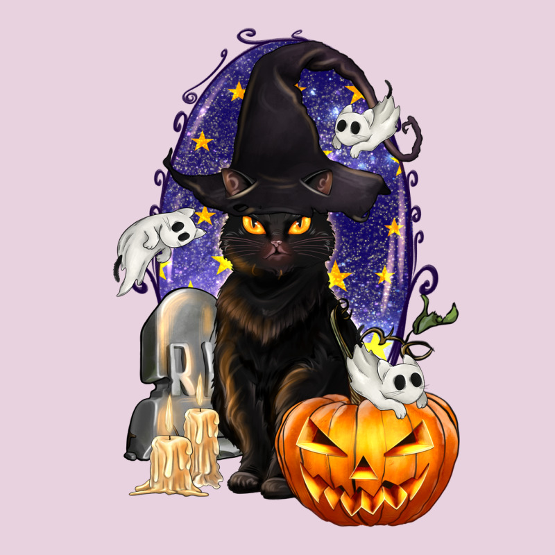 Halloween Cat And Pumpkin Classic Tee by texasbilliewilder | Teevron