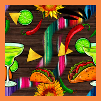 Margarita And Taco Seamless Pattern Premium Sweatshirt | Teevron