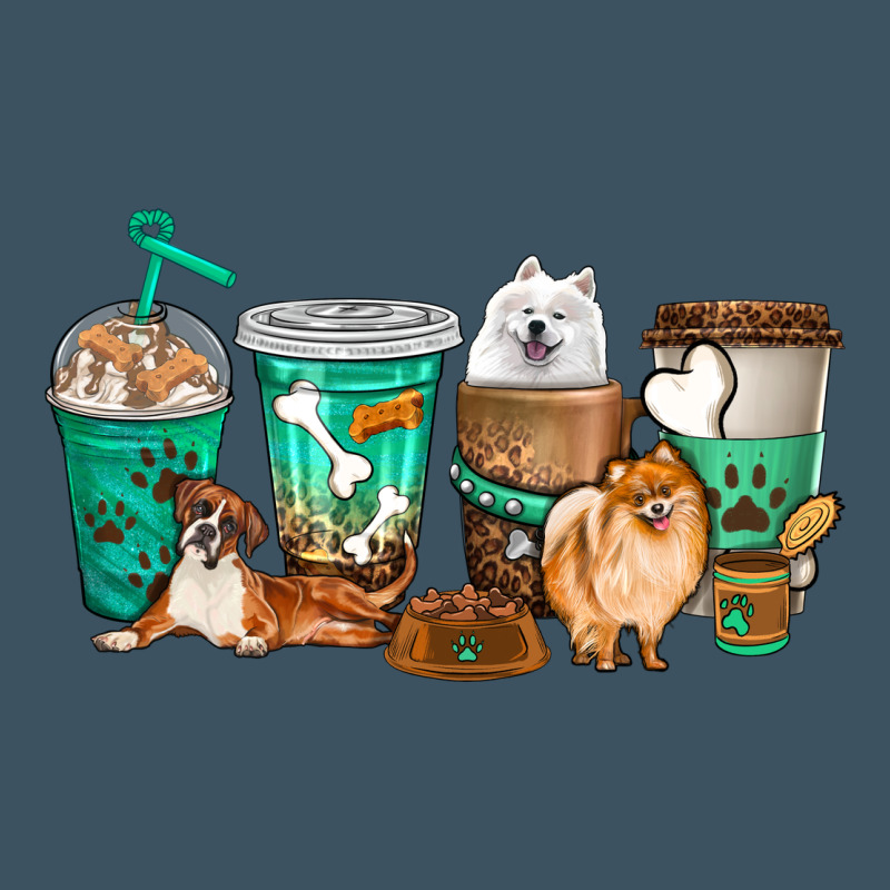 Dog Coffee Cups Urban Heavy Tee by texasbilliewilder | Teevron