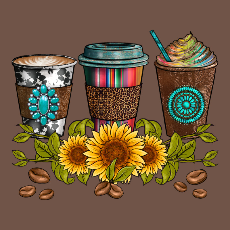 Coffee Group And Sunflowers Premium Sweatshirt by Artiststas | Teevron