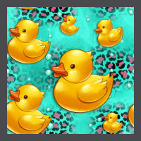 Rubber Duck Seamless Pattern Zipper Hoodie | Teevron