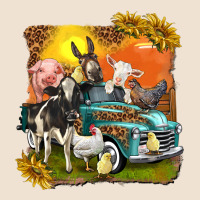 Farm Truck With Farm Animals Urban Heavy Tee | Teevron