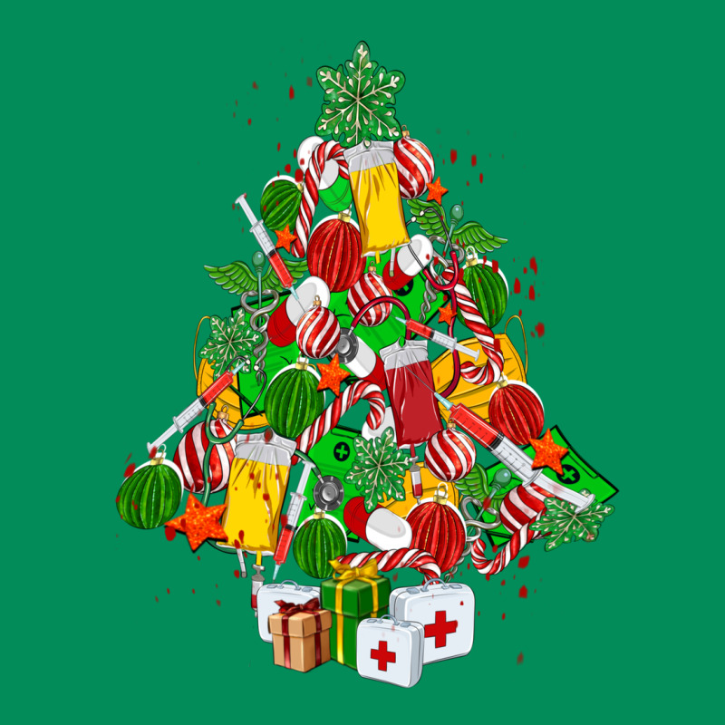 Nurse Christmas Tree Urban Hoodie by MaliasSmallBusiness | Teevron