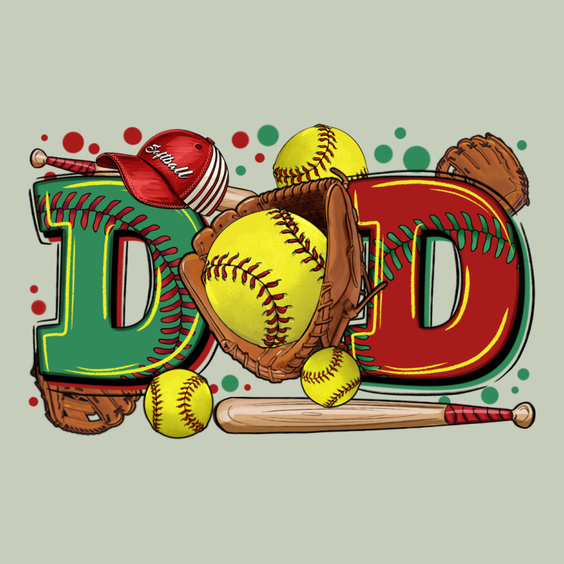 Dad Softball Long Sleeve Tee by Zillion Design Studio | Teevron