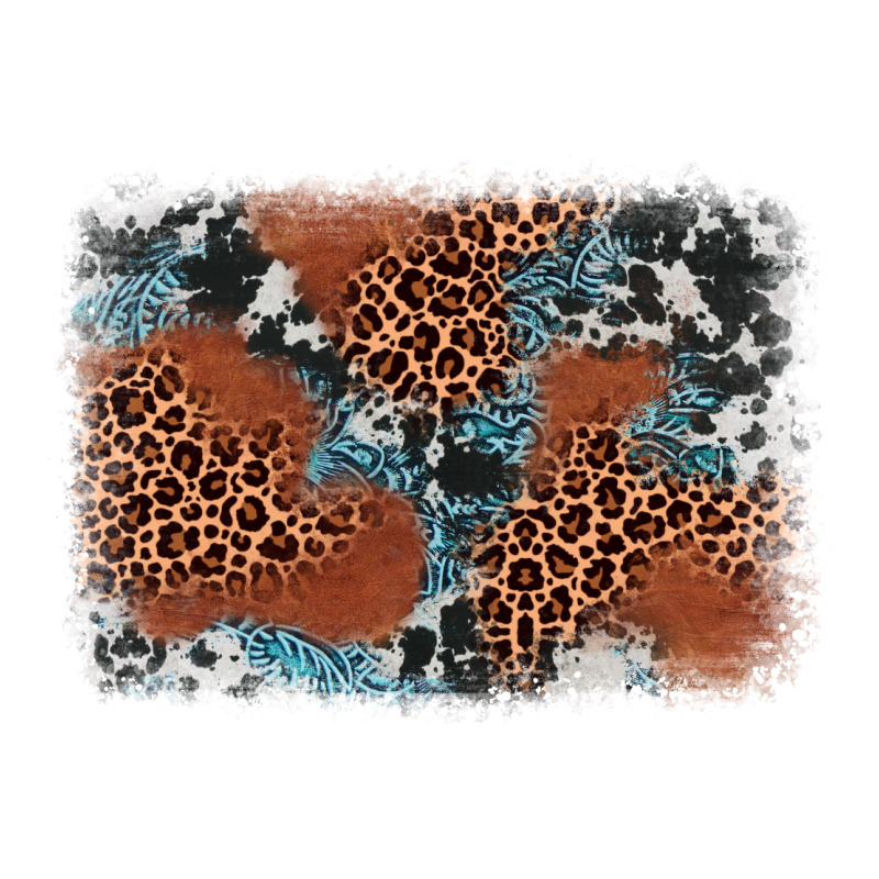 Leopard Cowhide Background Ladies Tee by BarkalooDesign | Teevron