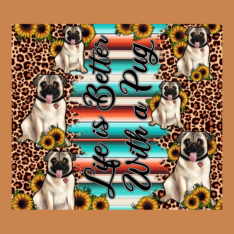 Life Is Better With A Pug Heavyweight Hoodie by JahusDesignShop | Teevron
