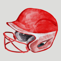 Red Softball Helmet Fa Element Zipper Hoodie | Teevron