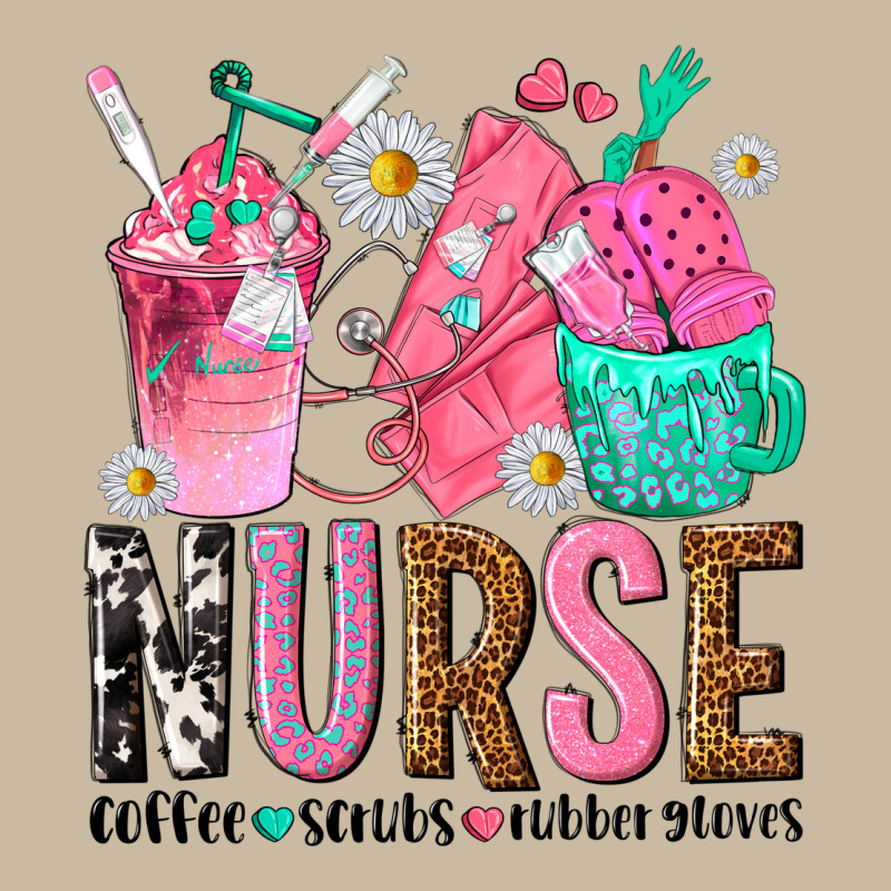 Nurse Coffee Scrubs Rubber Gloves Long Sleeve Tee by texasbilliewilder | Teevron