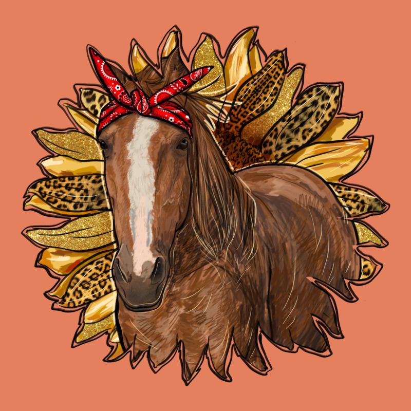 Sunflower With Horse Classic Tee by RanaPortraitStore | Teevron