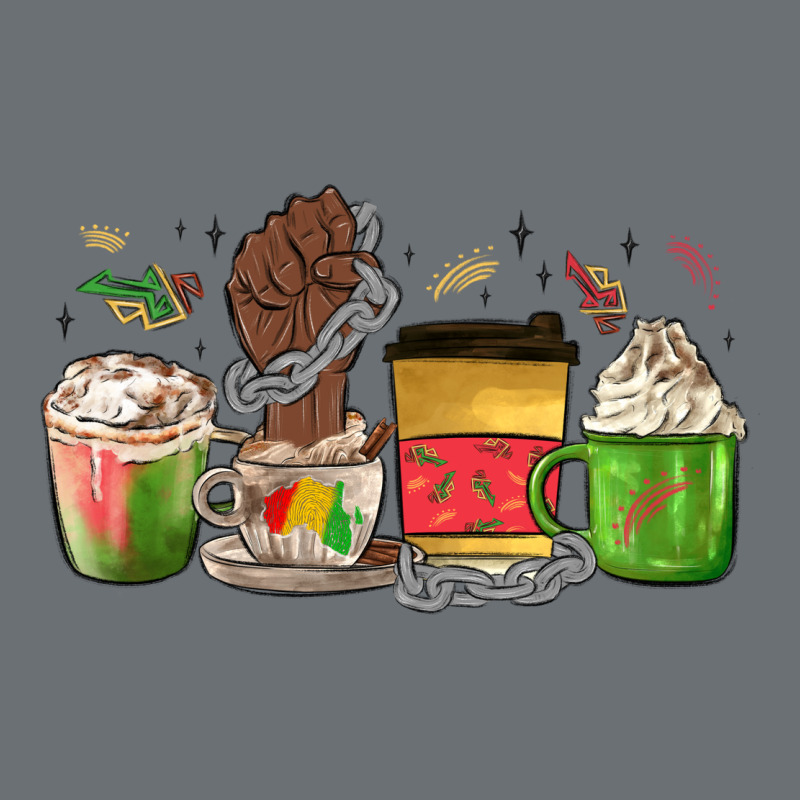 Juneteenth Coffee Cups Premium Hoodie by MaliasSmallBusiness | Teevron