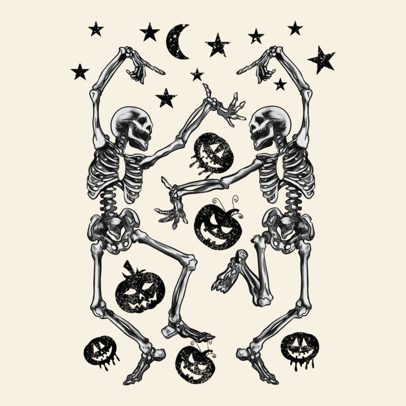Halloween Dancing Skeletons Vintage Tee by BarkalooDesign | Teevron