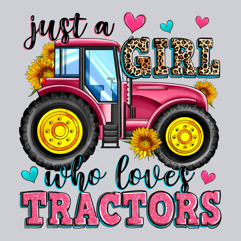 Just A Girl Who Loves Tractors Classic Tee by Zillion Design Studio | Teevron