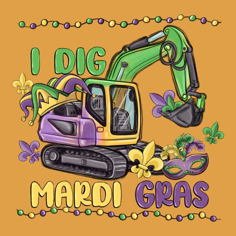 I Dig Mardi Gras Premium Hoodie by MaliasSmallBusiness | Teevron