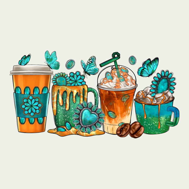 Gemstone Coffee Cups Urban Heavy Tee by texasbilliewilder | Teevron