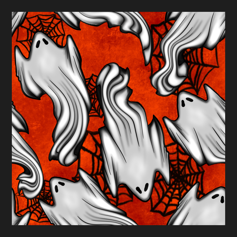 Flying Ghosts Seamless Pattern Heavyweight Hoodie by BundleAndBundleShop | Teevron