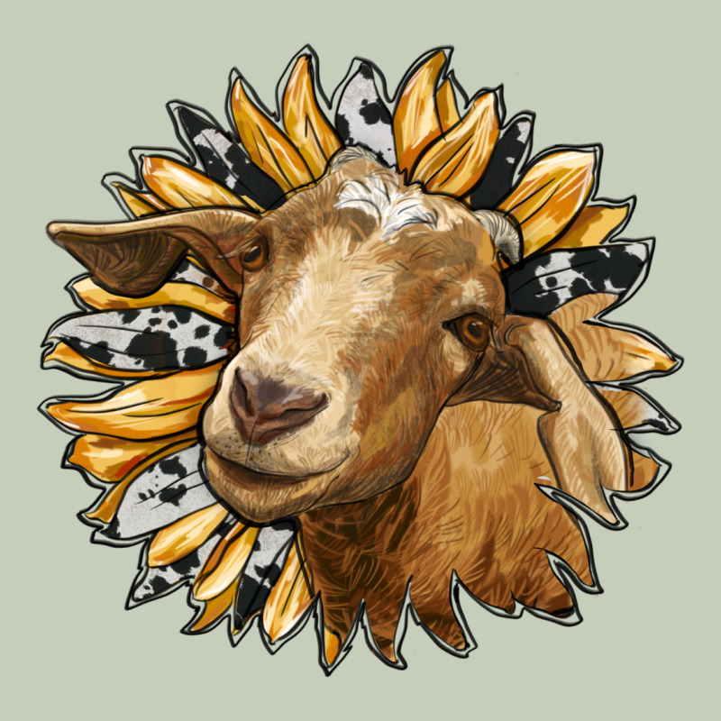 Sunflower With Goat Classic Tee by RanaPortraitStore | Teevron