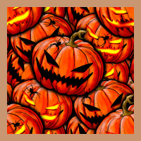 Halloween Pumpkin Seamless Pattern Heavyweight Hoodie | Teevron
