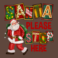 Santa Please Stop Here Classic Tee | Teevron