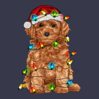 Toy Poodle With Christmas Lights Long Sleeve Tee | Teevron