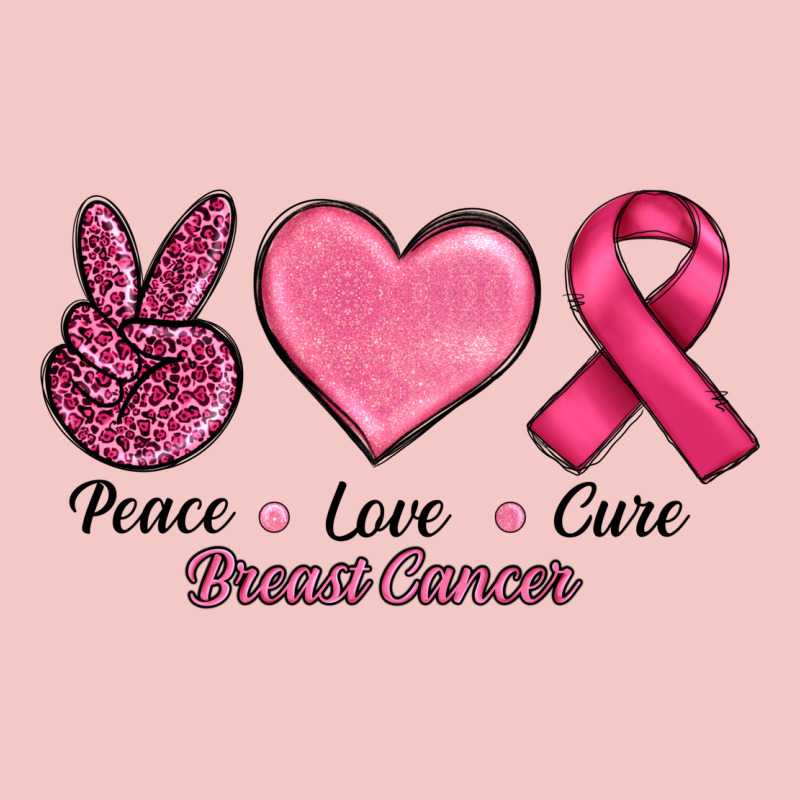 Peace Love Cure Cancer Urban Heavy Tee by RanaPortraitStore | Teevron