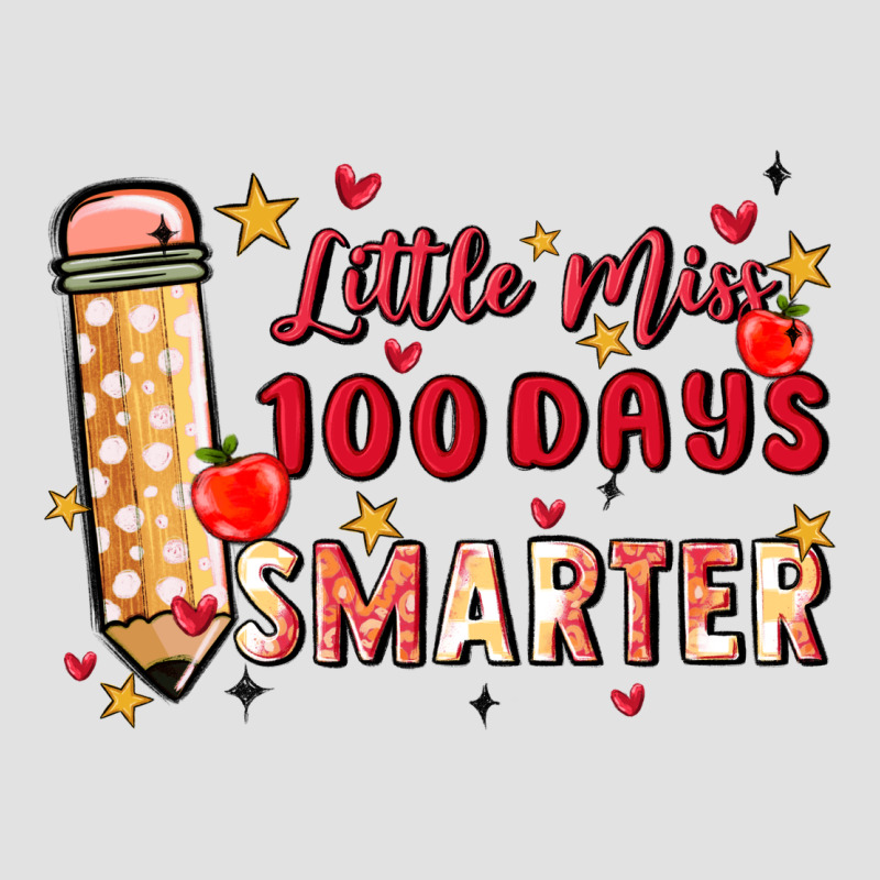 Little Miss 100 Days Smarter Premium Hoodie by MaliasSmallBusiness | Teevron